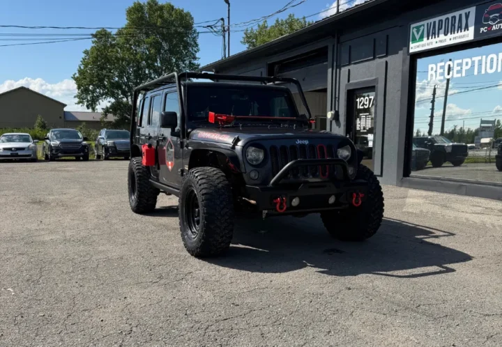 Jeep Wrangler 2014, vue avant